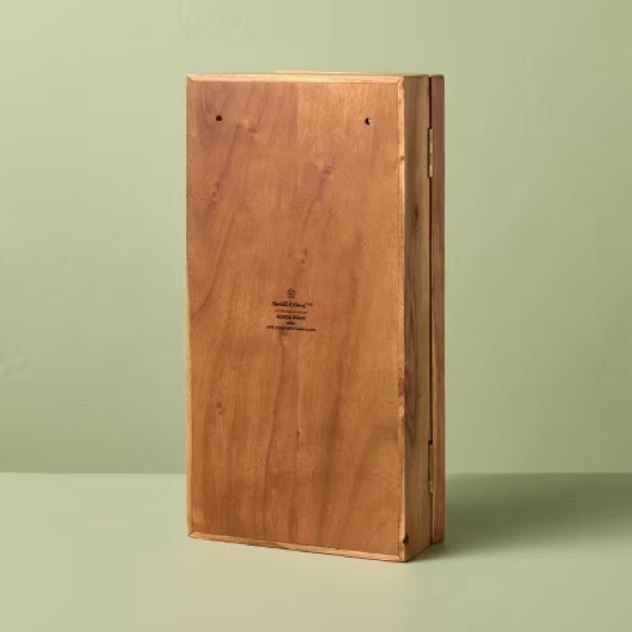 HEARTH & HAND NWT wood & glass decorative display box - Picture 4 of 6